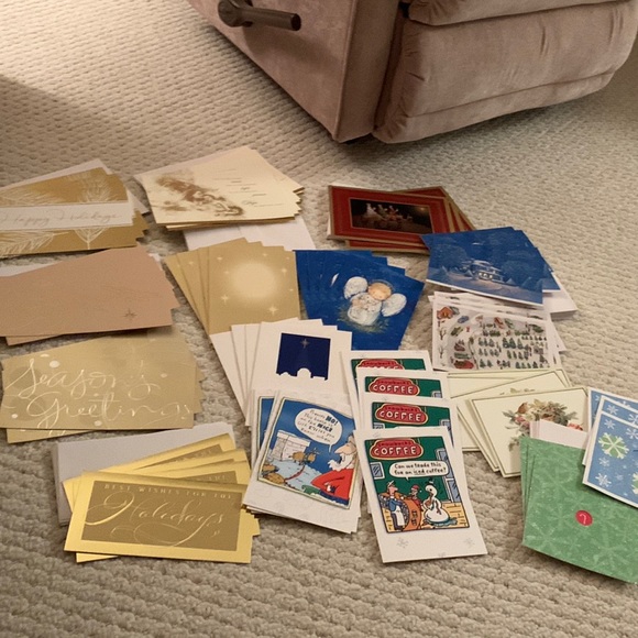 🎄New vintage Hallmark Christmas cards - 50+ with envelopes - Picture 10 of 10